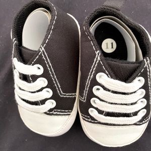Baby Boy, Hi Top,Tennis shoes, Sneakers,Black